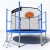 Батут с баскетбольным кольцом I-JUMP BASKET 6ft синий
